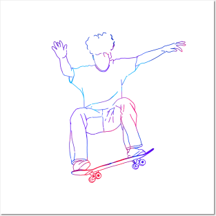 Skater Boi Posters and Art